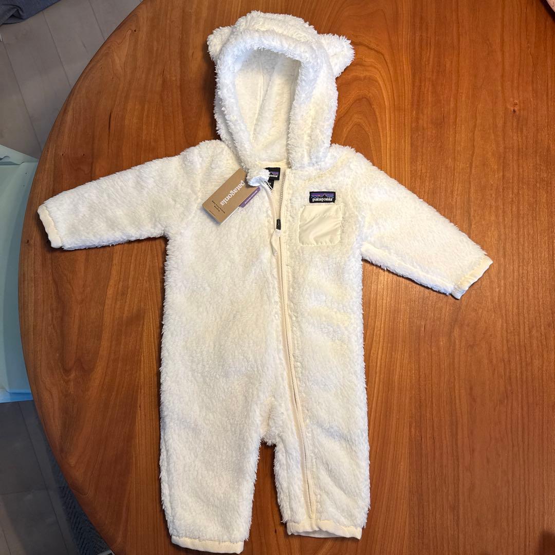 【まほりん、新品】ベビー・ファーリー・フレンズ・バンティング 3-6M PATAGONIA (パタゴニア) Baby Furry Friends Bunting / ベビー