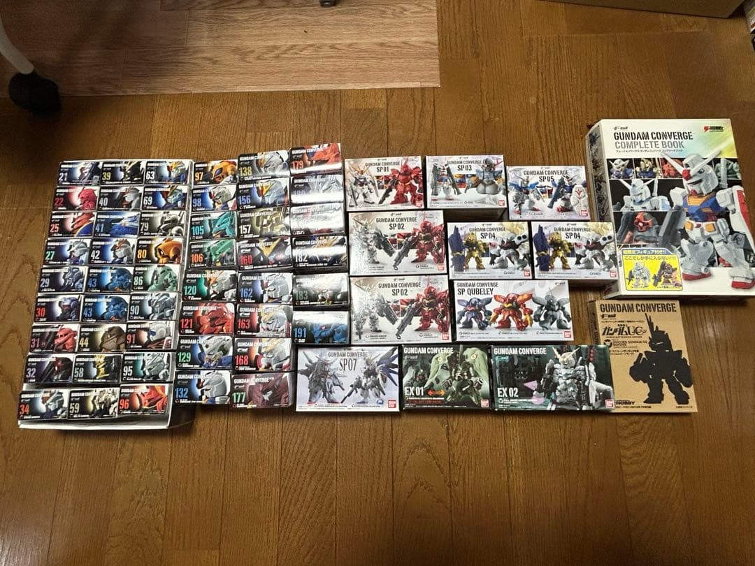 ガンダムコンバージ 未開封 レアセット