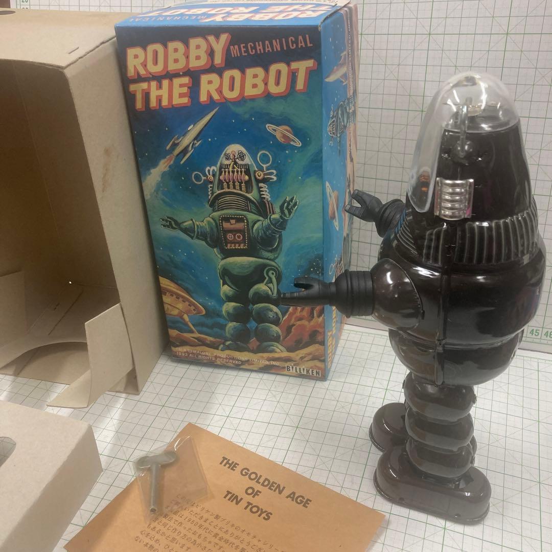 ビリケン商会が1950年代の名作、禁断の惑星のロビーザロボットブリキ限定品名作！