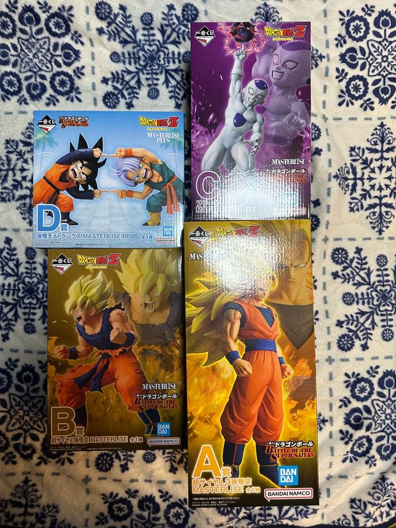 【新品未開封】一番くじ ドラゴンボール A賞 B賞 C賞 D賞 4個セット