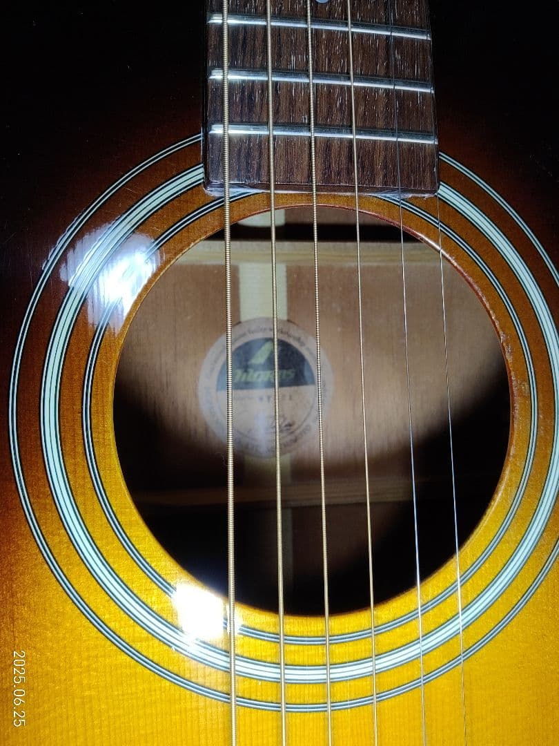 Morrisの12フレットジョイントのNYスタイルギターMY-601tsです