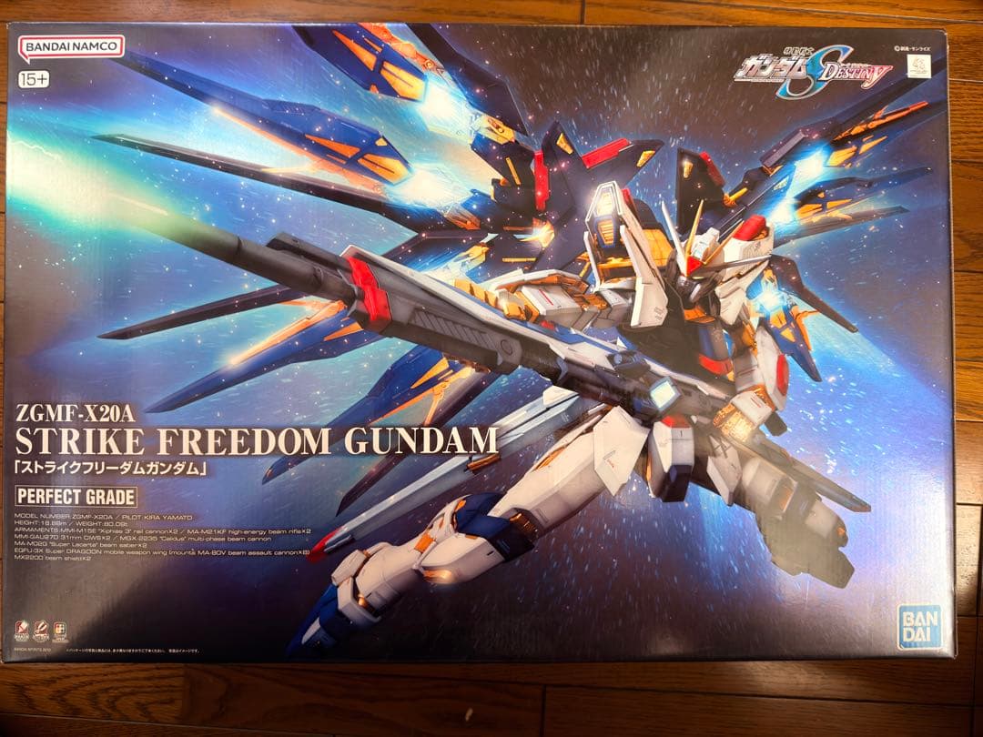 PG ストライクフリーダムガンダム ZGMF-X20A