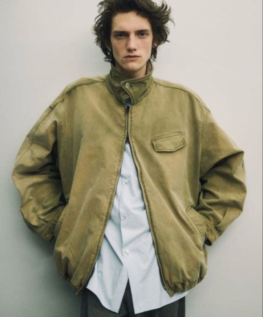 SULFUR DYED WHIP CORD VINTAGE ZIP JACKET - メルカリ