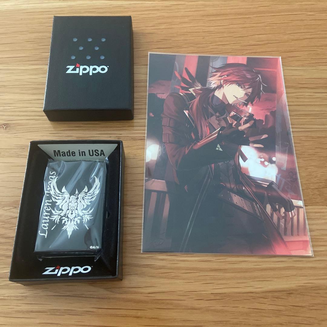 にじさんじ　ローレン・イロアス　zippo ジッポ　ライター　ポストカード にじさんじ】ZIPPOコラボ ライター（小清水透 / ローレン・イロアス