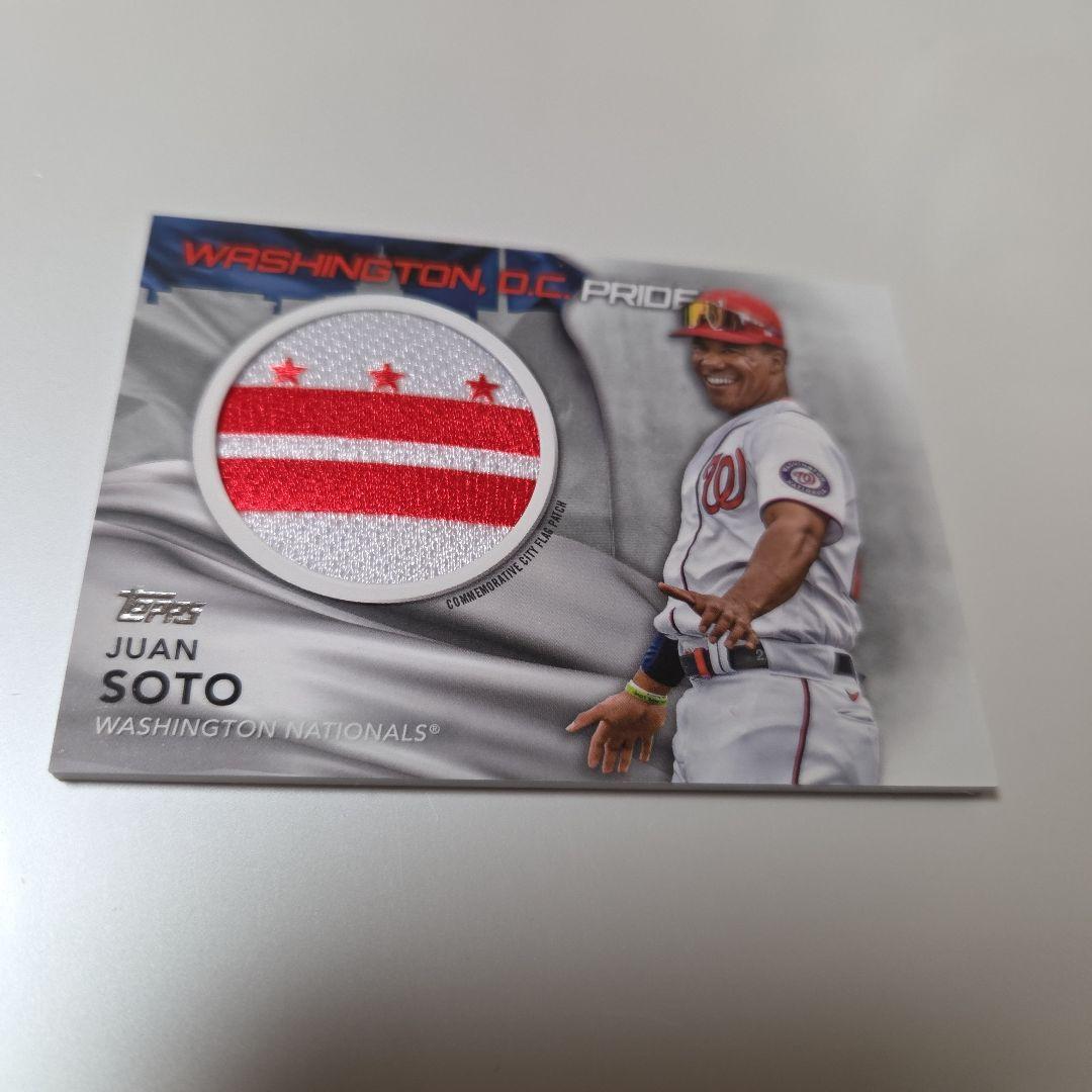 JUAN SOTO FLAG PATCH フラッグパッチ フアン・ソト WBC - メルカリ