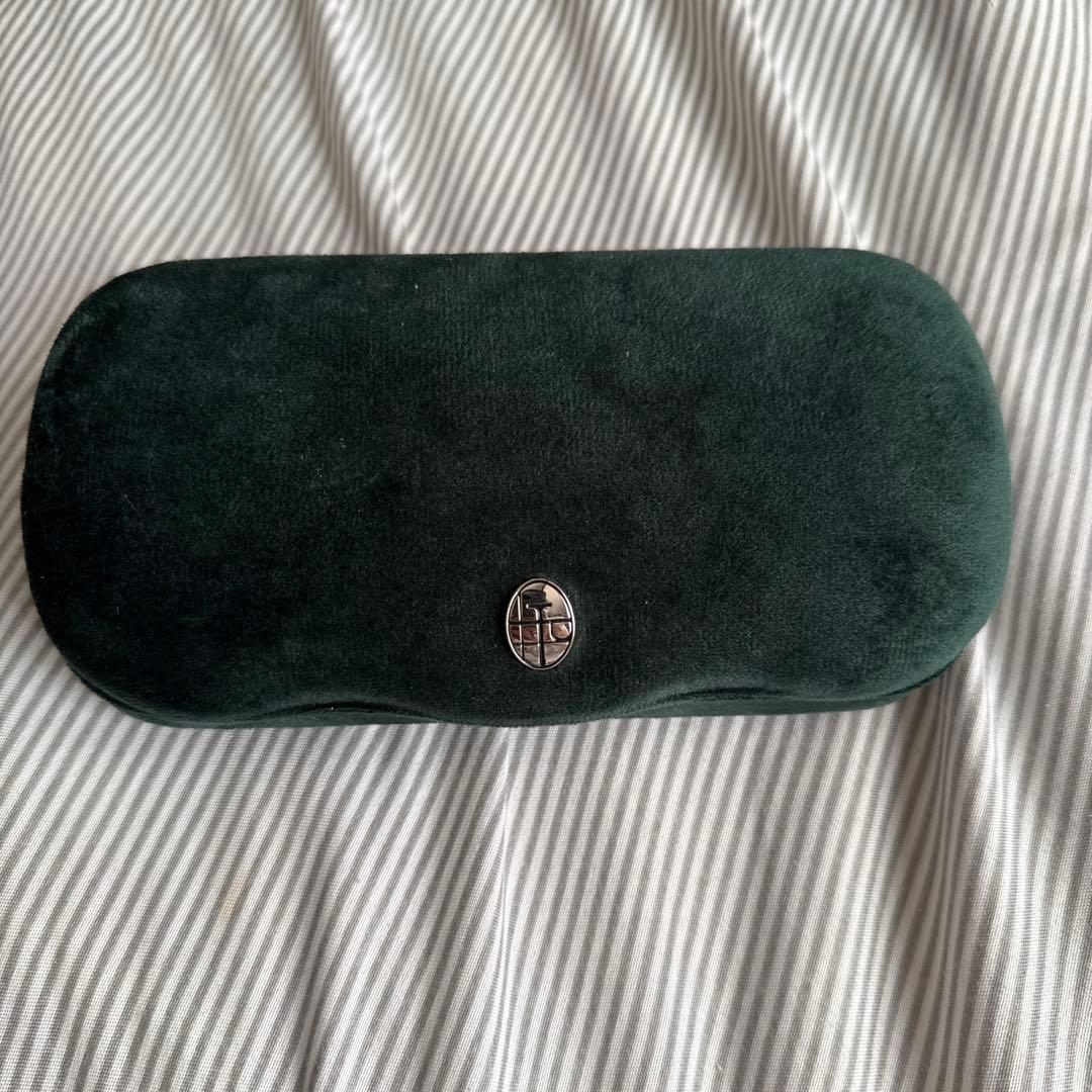 C*様 PI.SALON メガネケース ダークグリーン