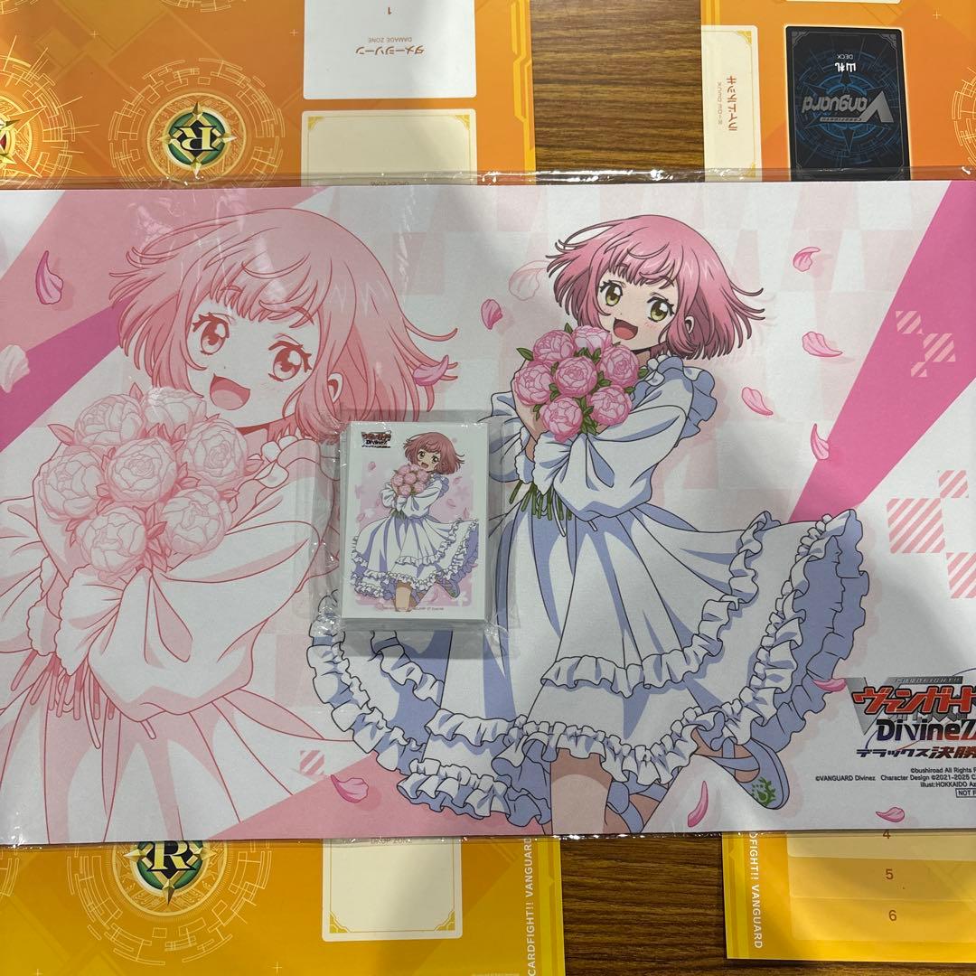 WGPデラックス2025 名古屋会場限定　プレイマット　スリーブ　羽根山ウララ②