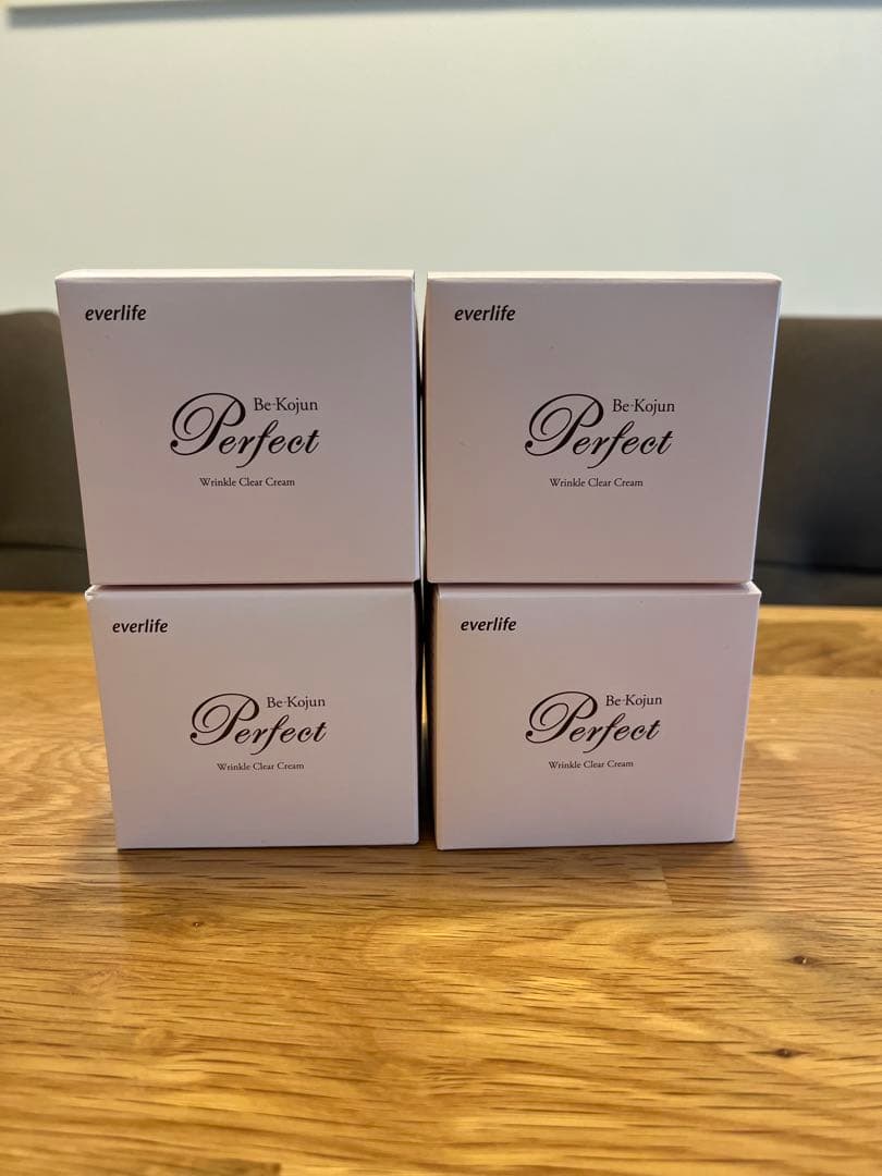 everlife Be-Kojin Perfect リンクルクリーム 4個セット 美・皇潤パーフェクトリンクルクリアクリーム 単品 ｜【エバーライフ