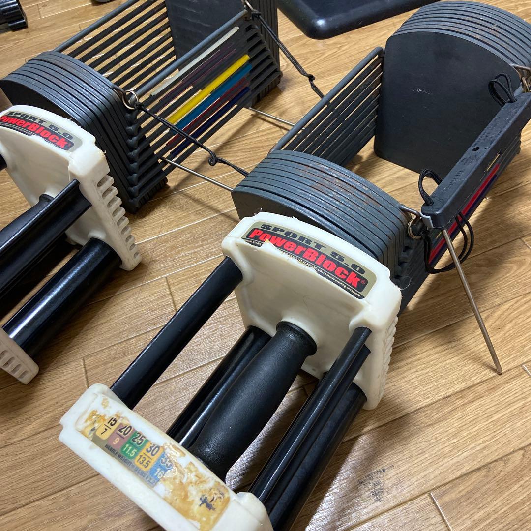 PowerBlock 【片方①】パワーブロック　ダンベル 22.5Kg