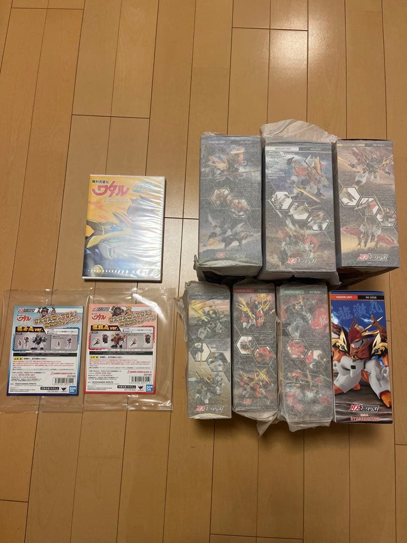 魔神英雄伝ワタル　七魂の龍神丸　7つセット　おまけつき