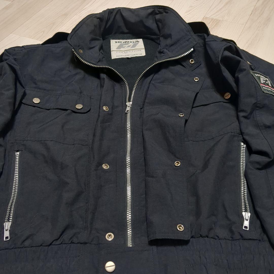 HONDA F1 レーシングジャケット M 90s 黒 マルボロ マクラーレン