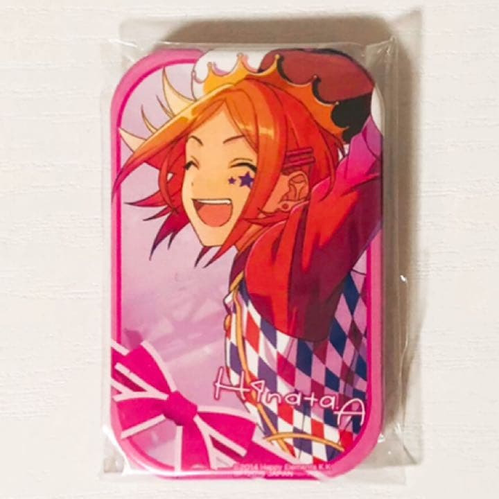 新品☆あんスタ【2wink】一番カフェ☆スクエア☆缶バッジ☆2点セット