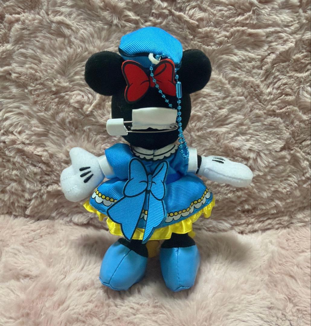 ディズニー ドナパル パルパルーザ ミニー ぬいば ぬいぐるみバッジ