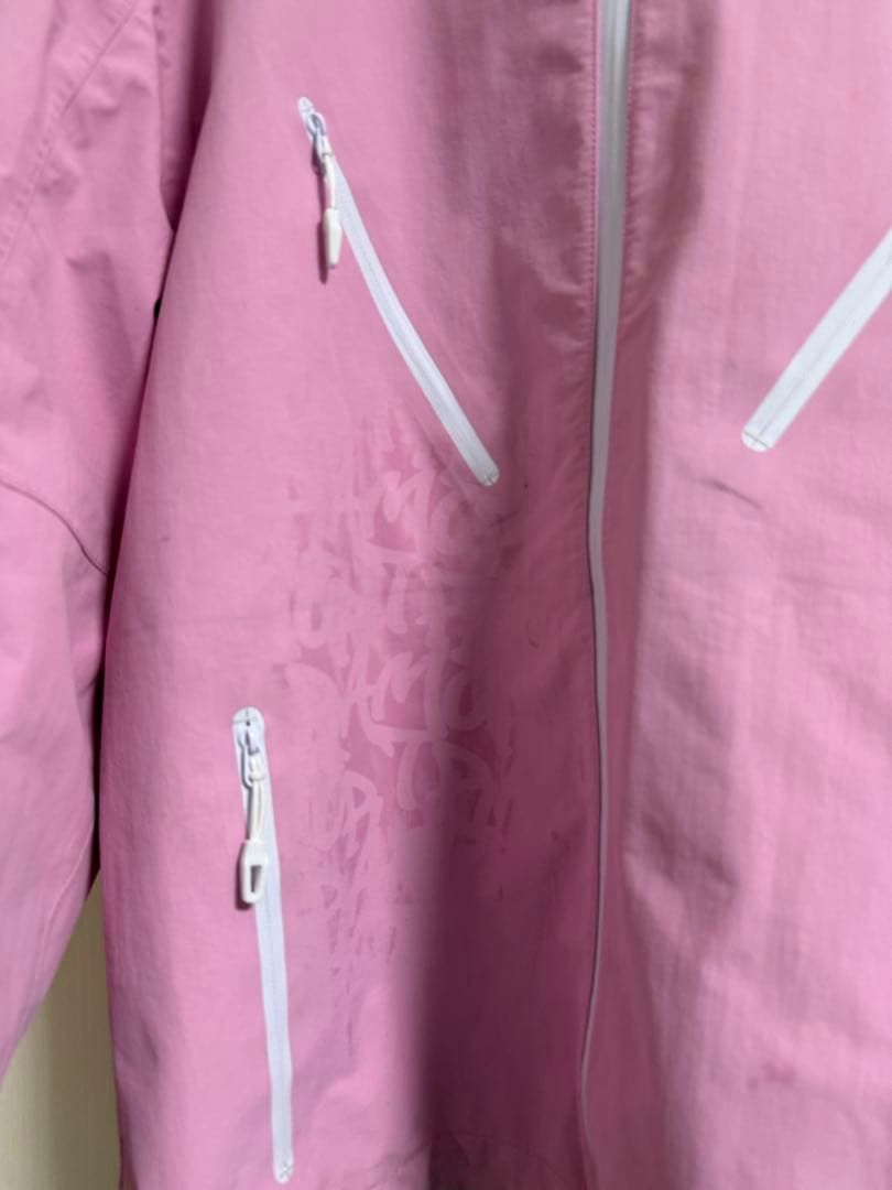 mertra monogram shell jacket(pink) - メルカリ