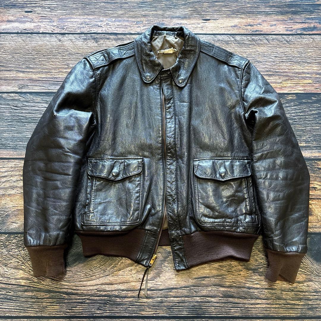 ジャケット・アウター L.L.BEAN / 80's USA A-2 leather jacket
