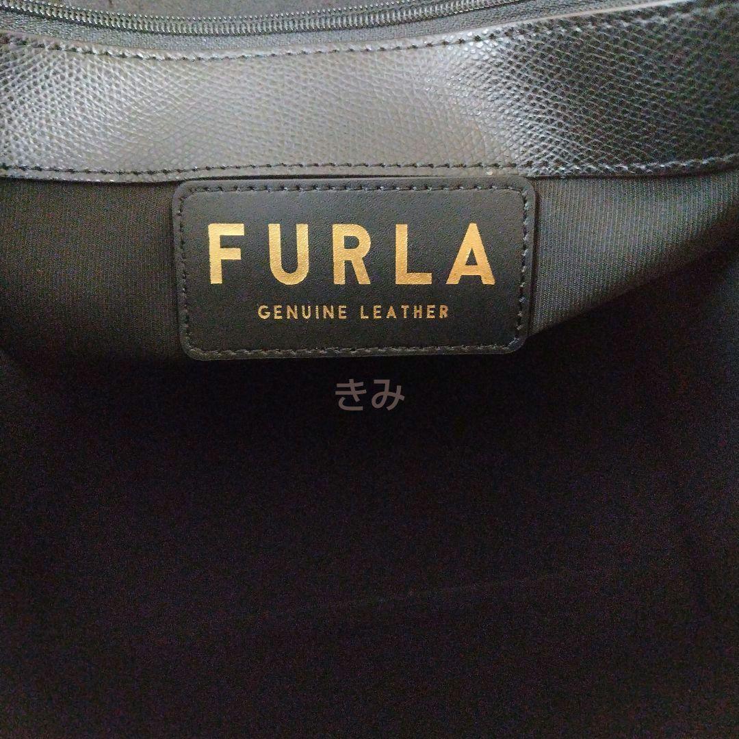 ミ*ー様 FURLA LINDA S TOTE 25 NERO - メルカリ
