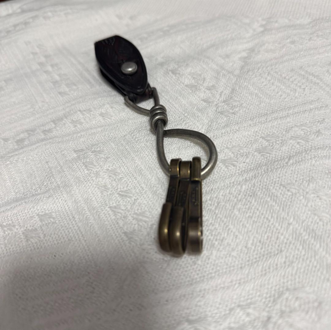 RRL ダブルアールエル レザーキーフォブ - メルカリ