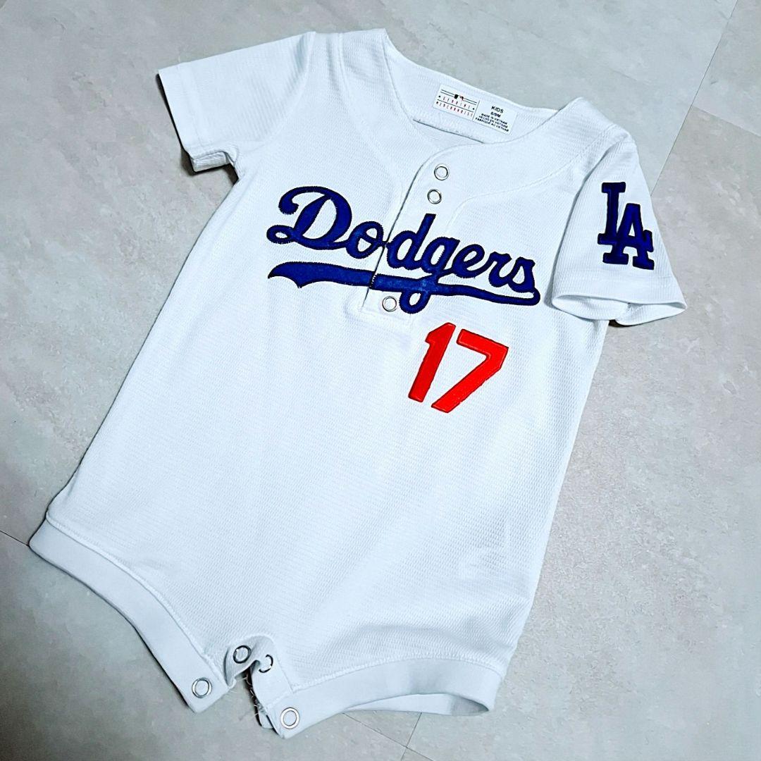 ドジャース ベビー ユニフォーム ロンパース 75cm 大谷翔平