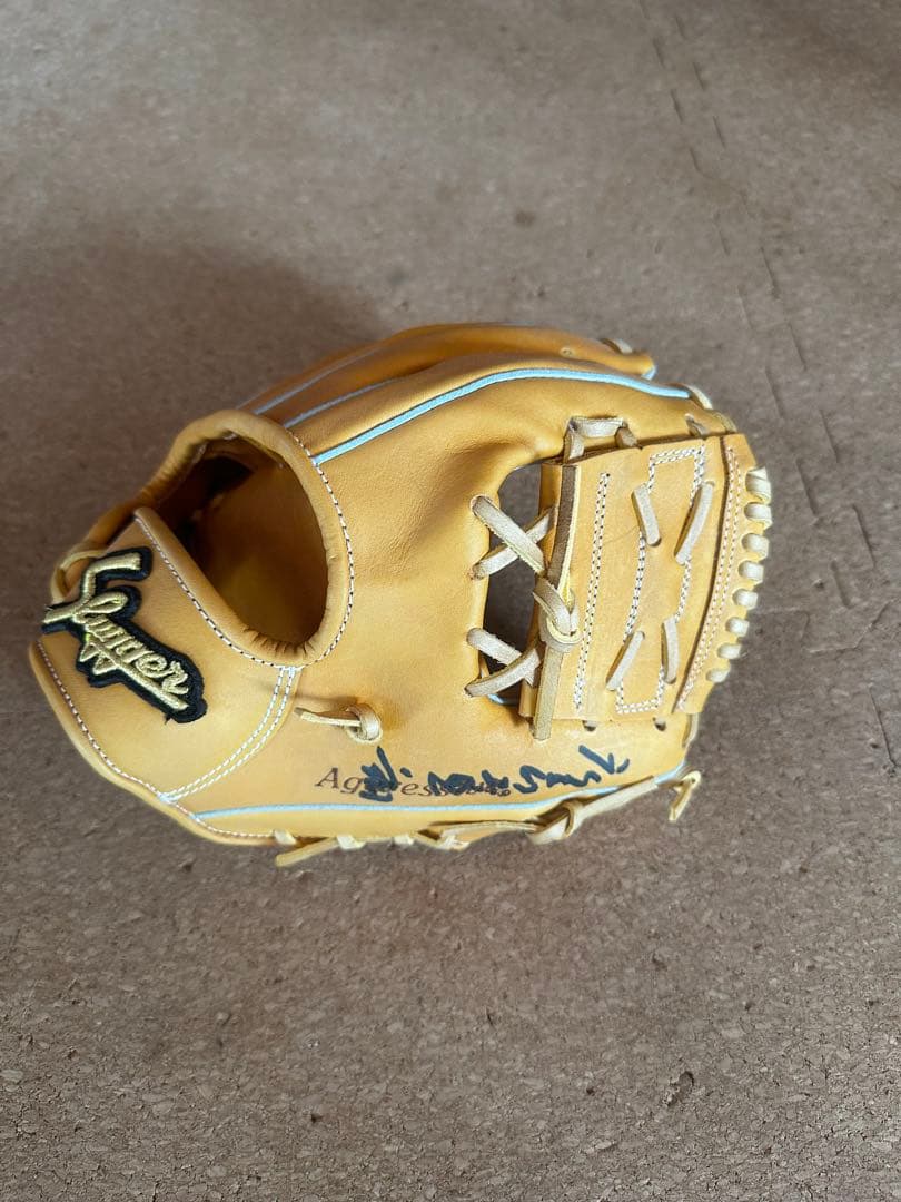 広岡達朗 サイン入り 新品硬式グラブ