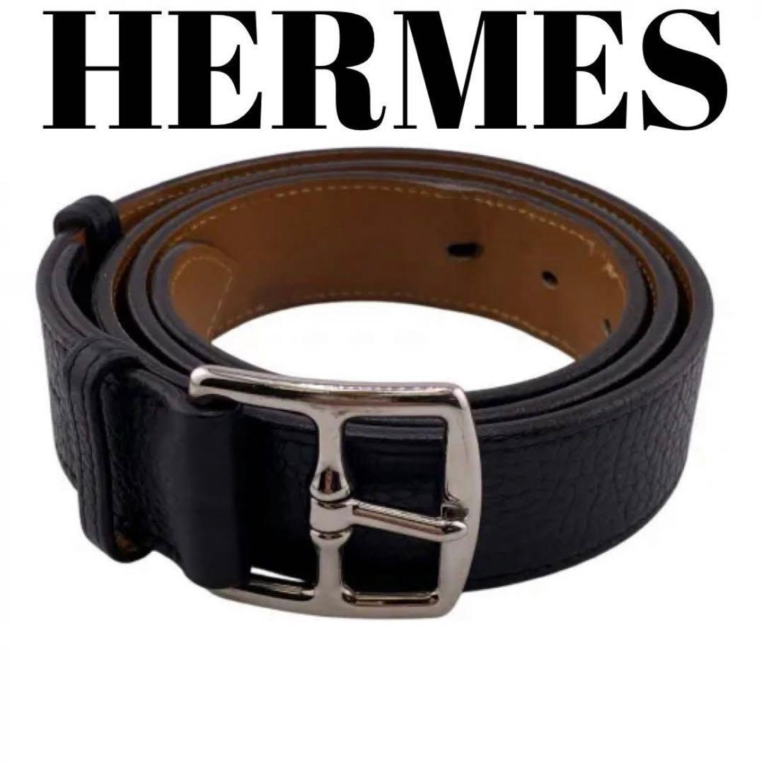 HERMES エルメス レザー エトリヴィエール ベルト C サイズ:90