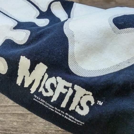 00s ビンテージ MISFITS ミスフィッツ y2k 蓄光 - メルカリ