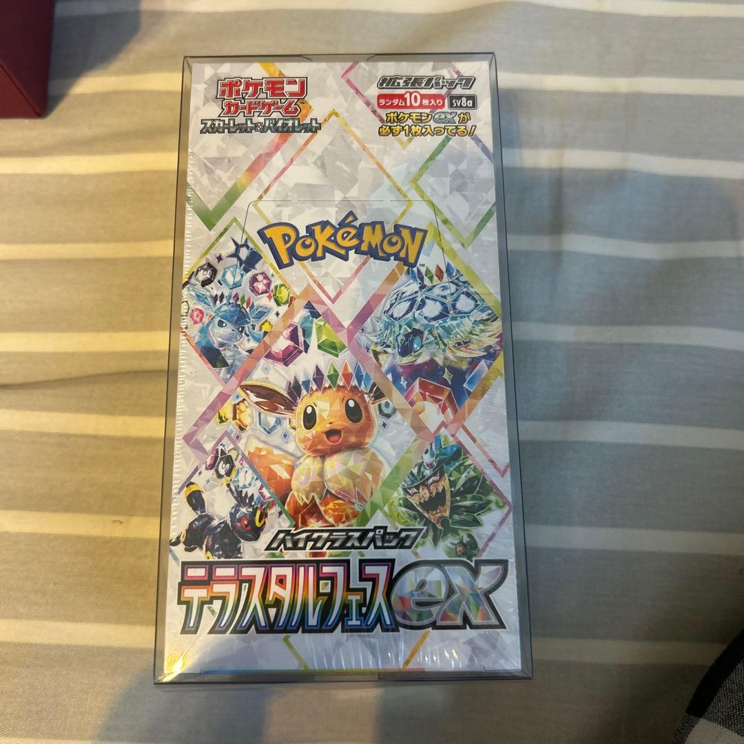 ポケモンカードゲーム テラスタルフェスEX シュリンク付きBOX - メルカリ