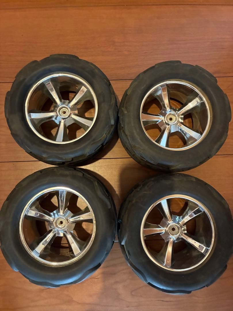 hpi モンスタートラック用タイヤ Amazon | Chanmoo 1/10 RC モンスタートラックタイヤとハード