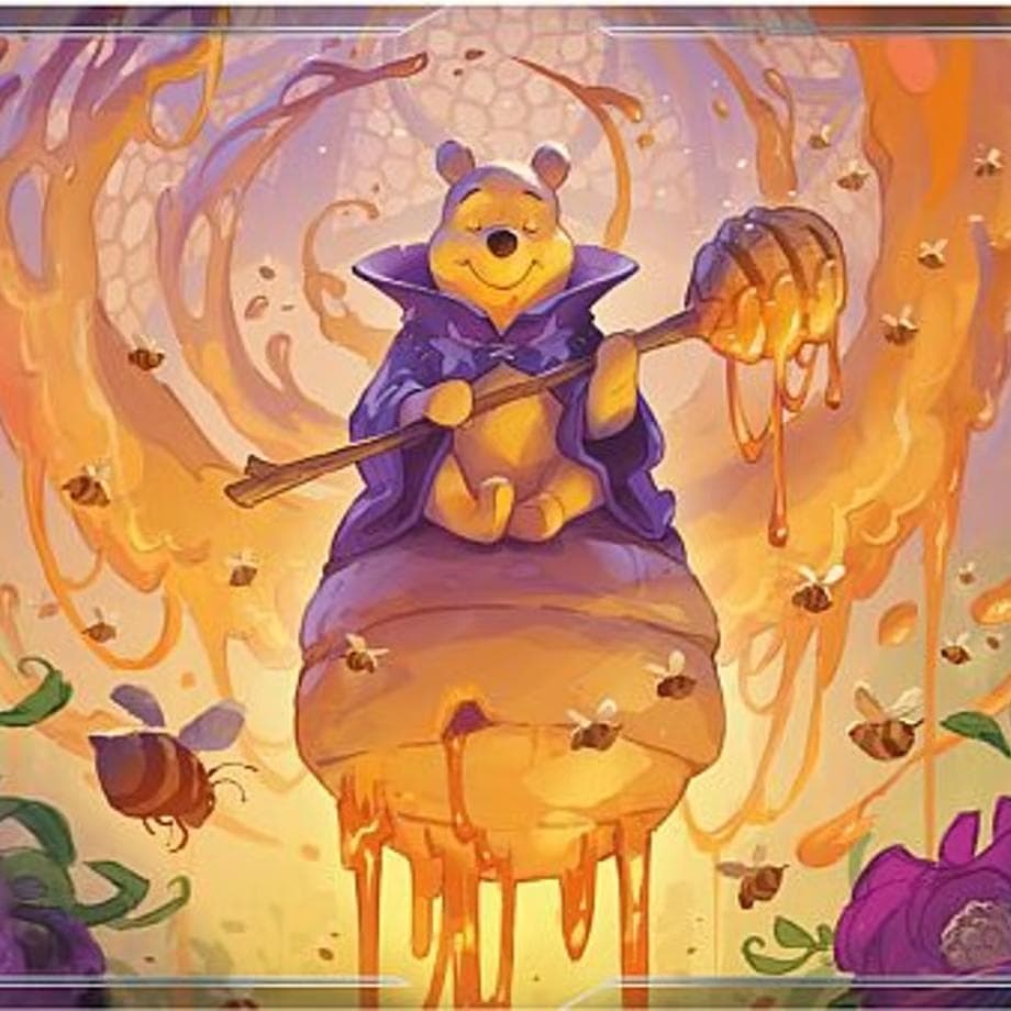 ロルカナ プーさん プレイマット lorcana ディズニー - メルカリ