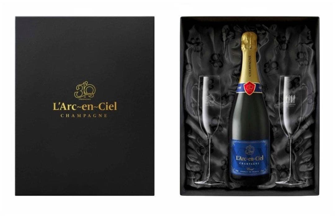 L’Arc〜en〜Ciel 30th 限定Champagne ラルク シャンパン
