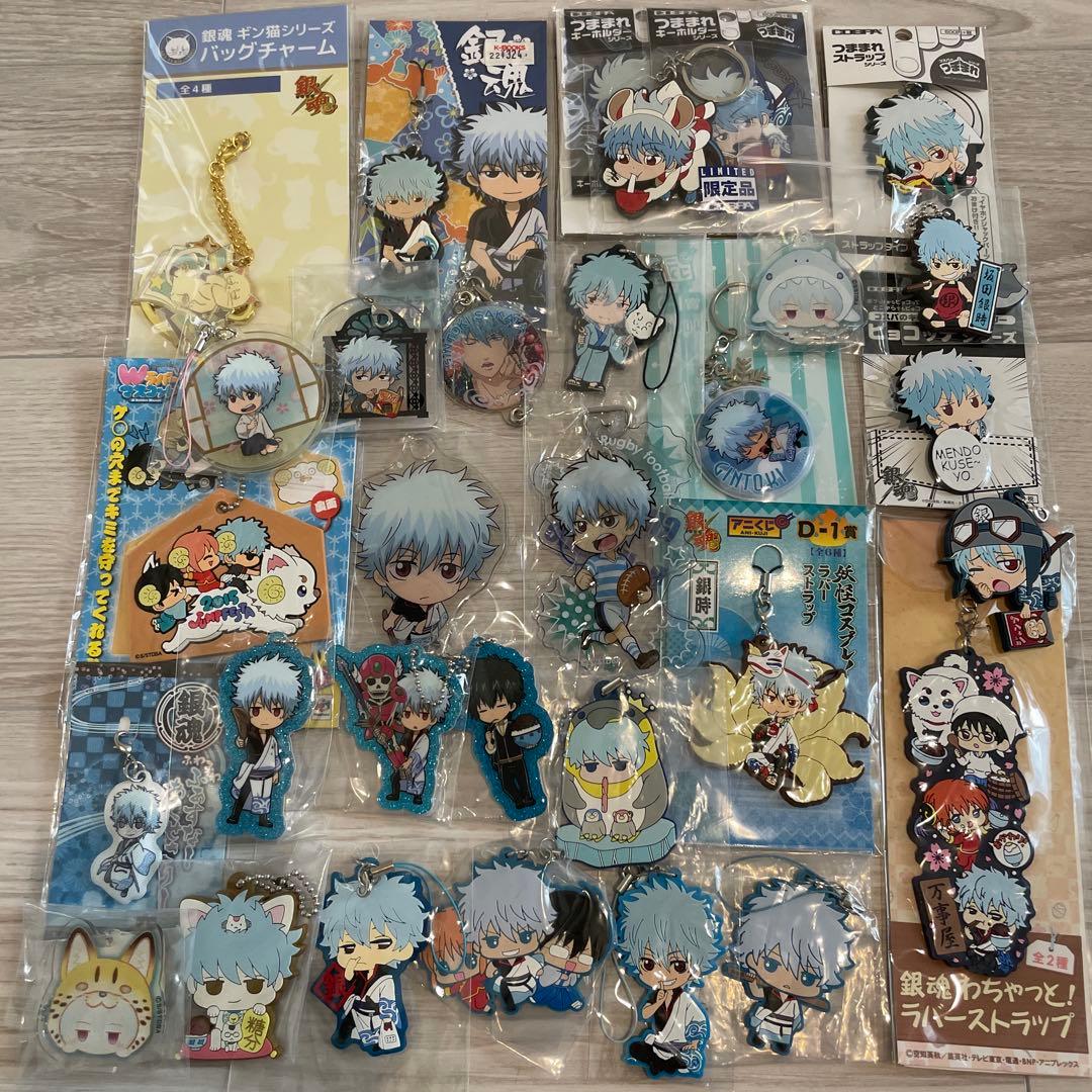 銀魂 ストラップ ラバーマスコット　グッズ　72点まとめ売り