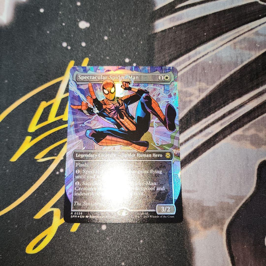 スペクタキュラー・スパイダーマン(239) テクスチャーfoil