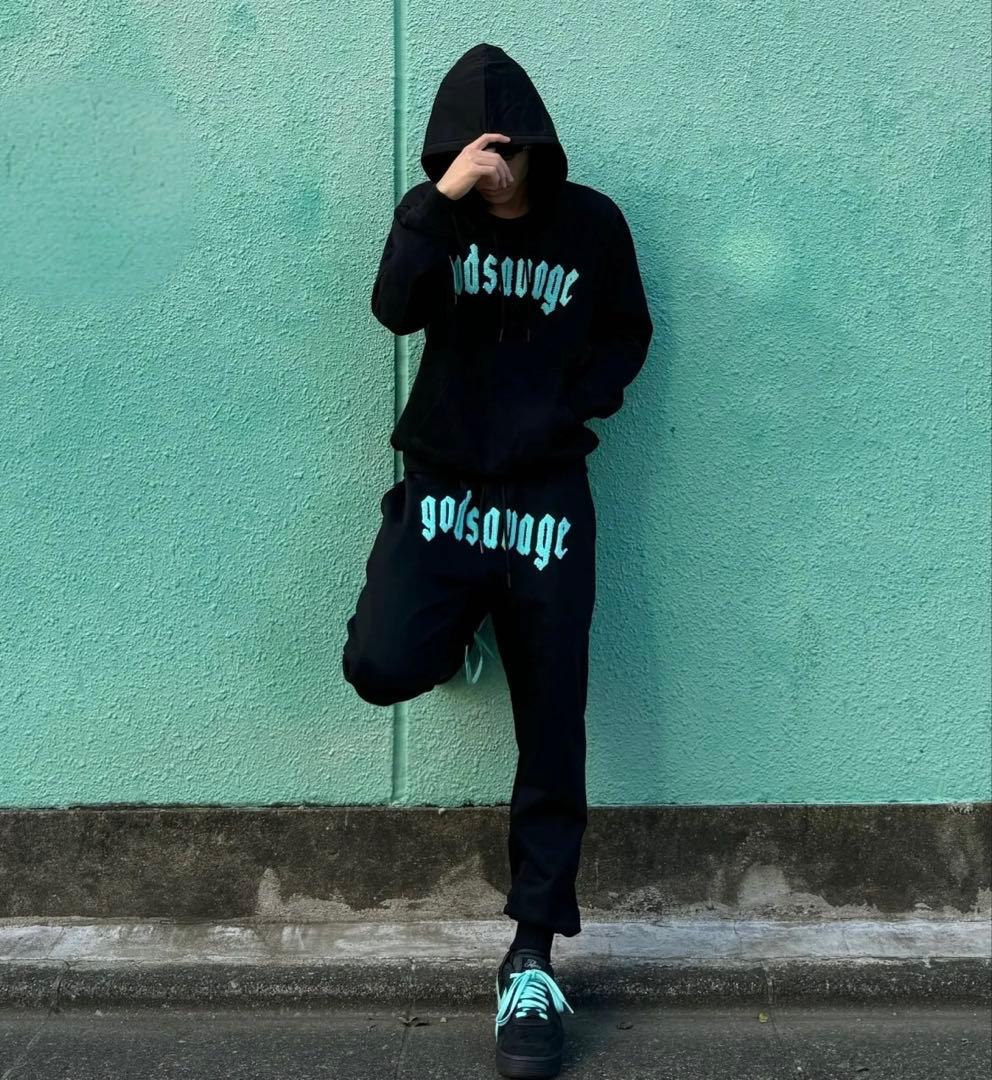 godsavage ゴッドサベージ　上下セットアップ god savage セットアップ (ゴッドサヴェージ) M｜Yahoo!フリマ（旧