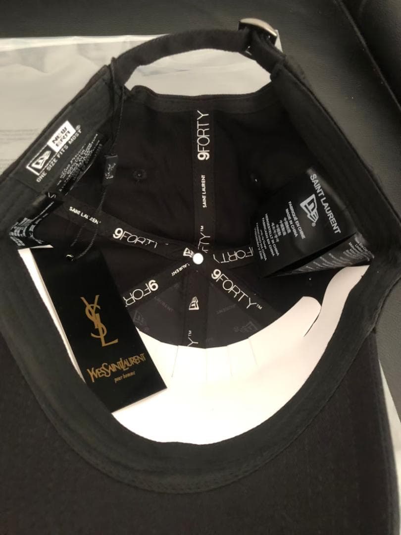 Yves Saint Laurent 9FORTY キャップ 黒 - メルカリ