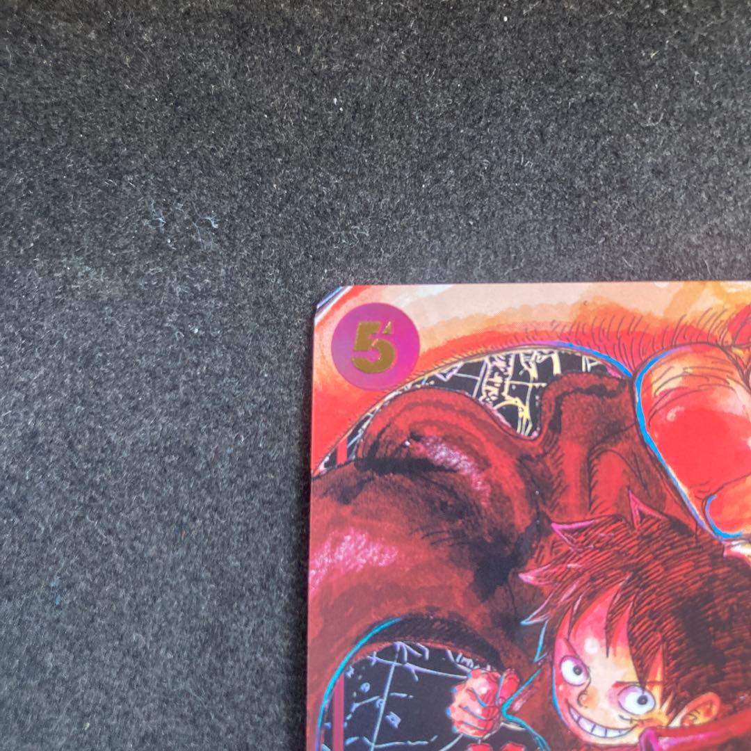 ②モンキー・D・ルフィ SR パラレル ST01-012 尾田先生書き下ろし