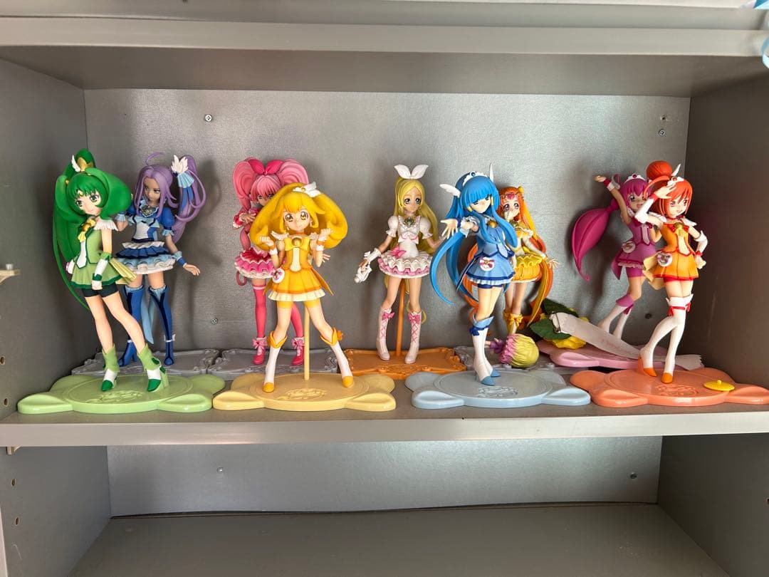 プリキュア　DXガールズフィギュア　セット