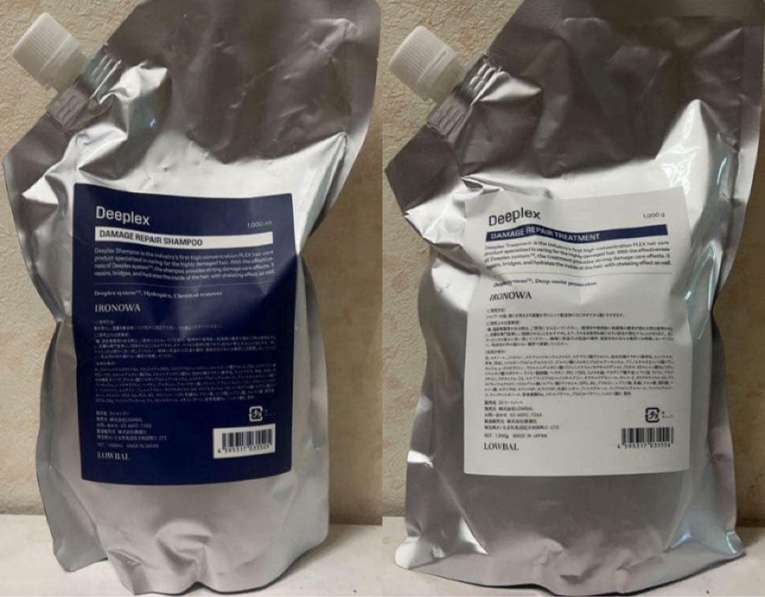 イロノワ ディープレックス シャンプー トリートメント 1000ml セット