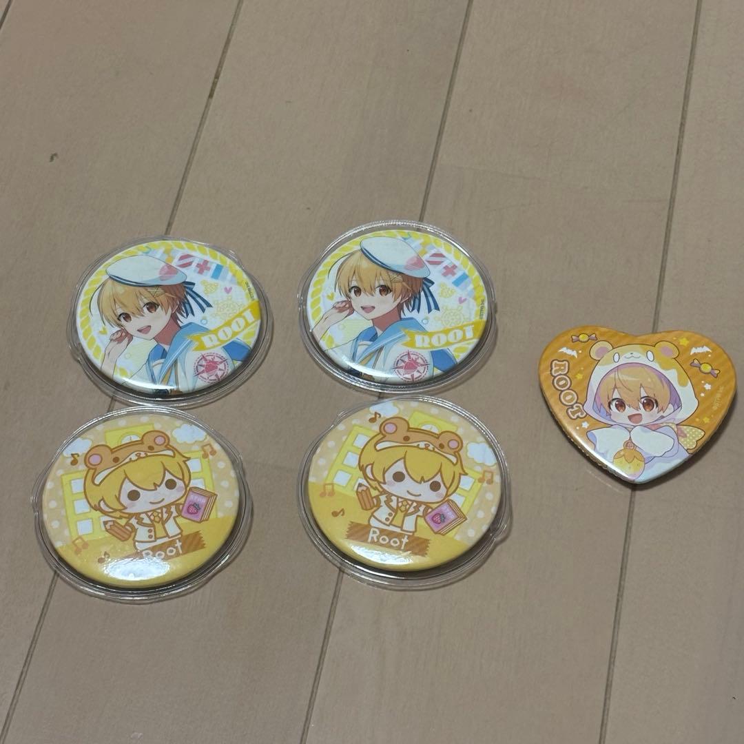 すとぷり るぅと 缶バッジ 5点セット まとめ売り - メルカリ