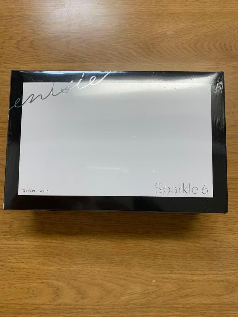 新品未使用 エニシーグローパック スパークル ブラック1箱6回分 箱無し