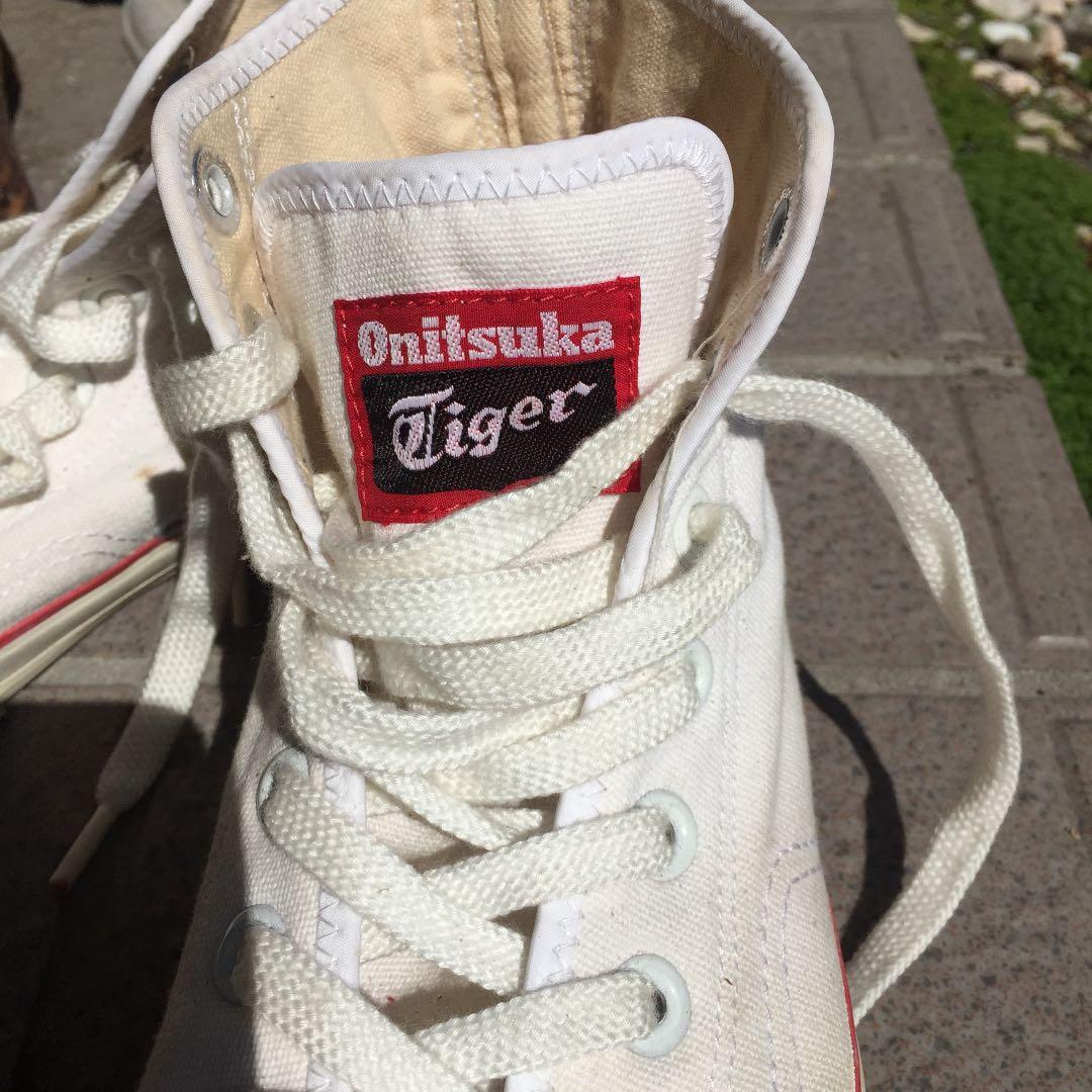 超希少 昭和レトロ 1970年代オニツカタイガー バスケットシューズ 22.5