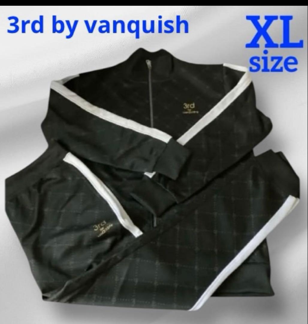希少　3rd by VANQUISH トラックジャケット 上下セットXL朝倉未来 3rd by VANQUISH - 朝倉未来着用 3rd by VANQUISH セットアップの通販