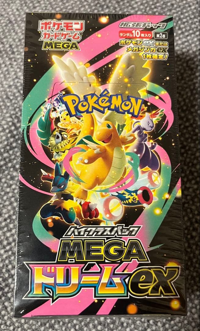 ポケモンカード MEGA ドリーム ex　1BOX シュリンク付　美品