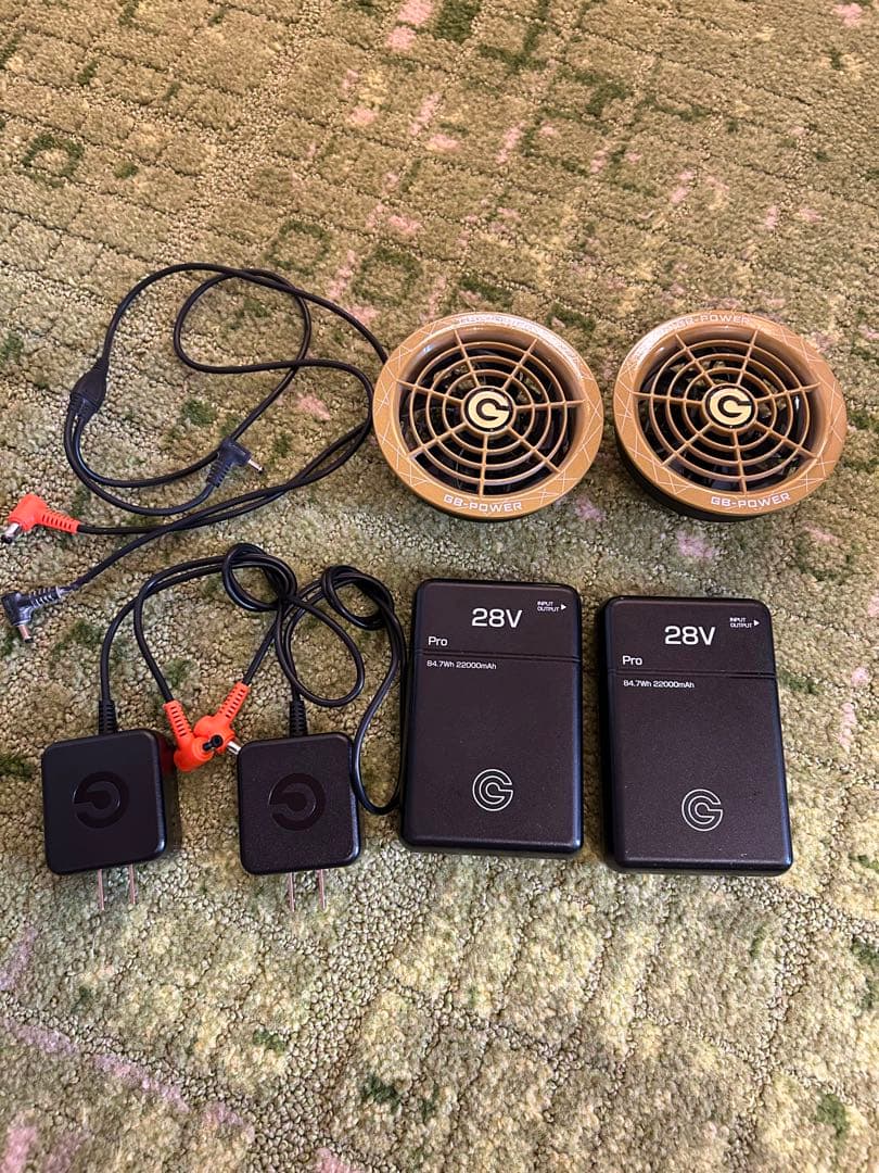 健ですので購入はお控えください長信ジャパン　空調服フルセット