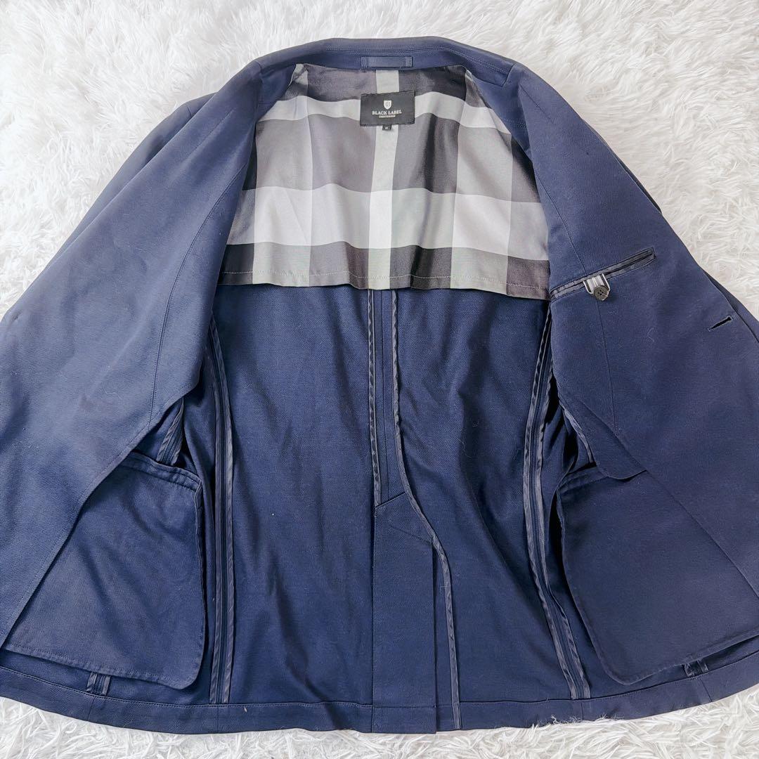 BLACK LABEL CRESTBRIDGE テーラードジャケット ネイビー - メルカリ