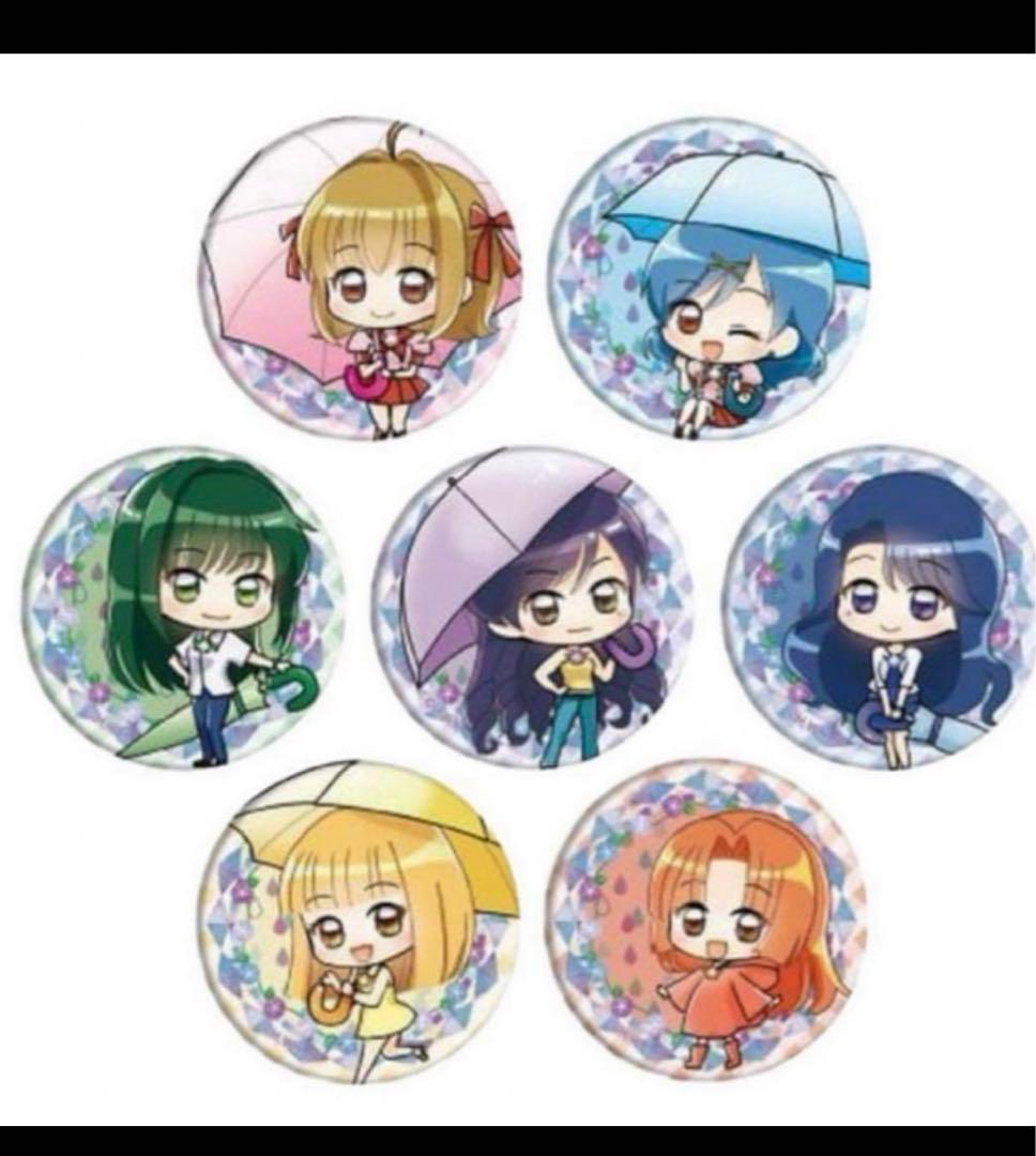 廃盤　ぴちぴちピッチ　梅雨　缶バッジ　グラフアート