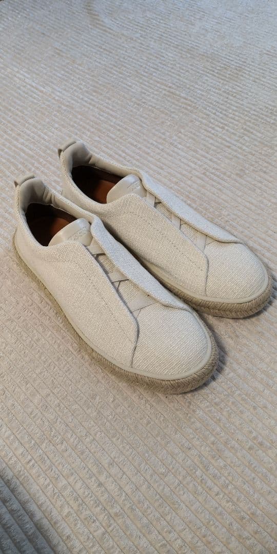 ゼニアキャンバス スニーカー ✔︎JUST IN SHOP ZEGNA ⁡ ▷on 3F ⁡ 阪急メンズ東京1～3階の