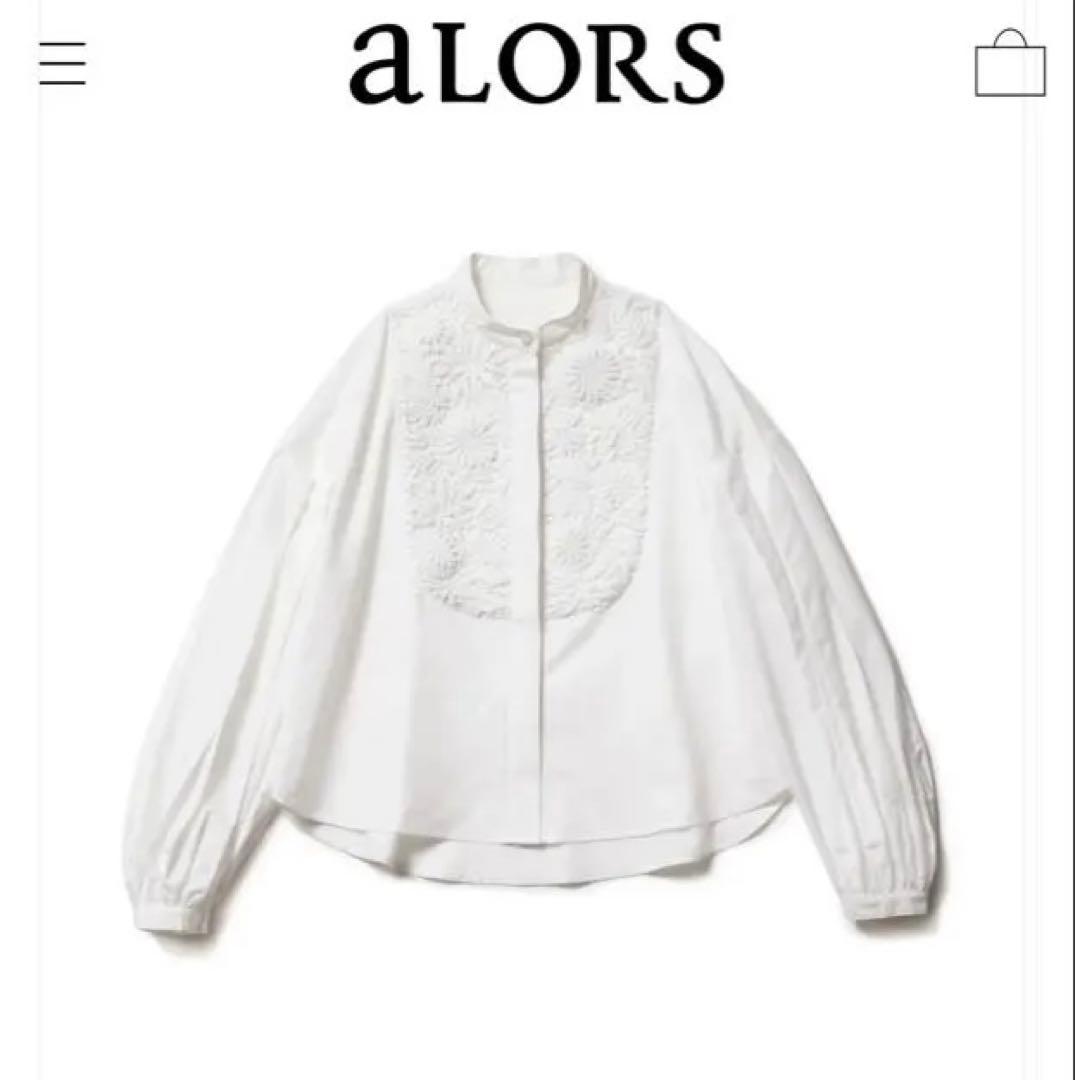 alors paris ルイス　Lois レースブラウス・完売品　サイズ1