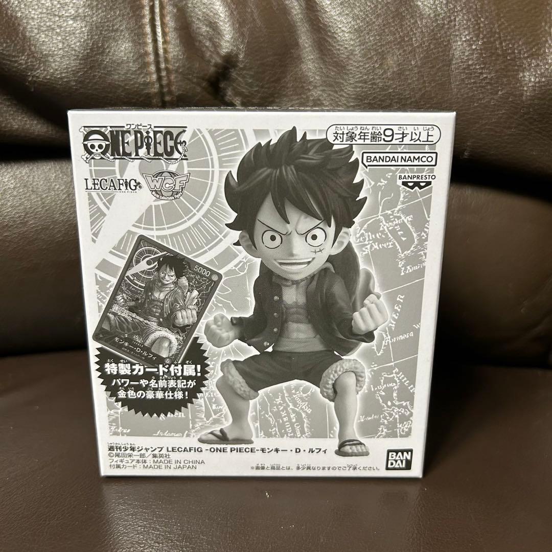 ワンピースカード レカフィグ　モンキー・D・ルフィ L ST01-001 金文字
