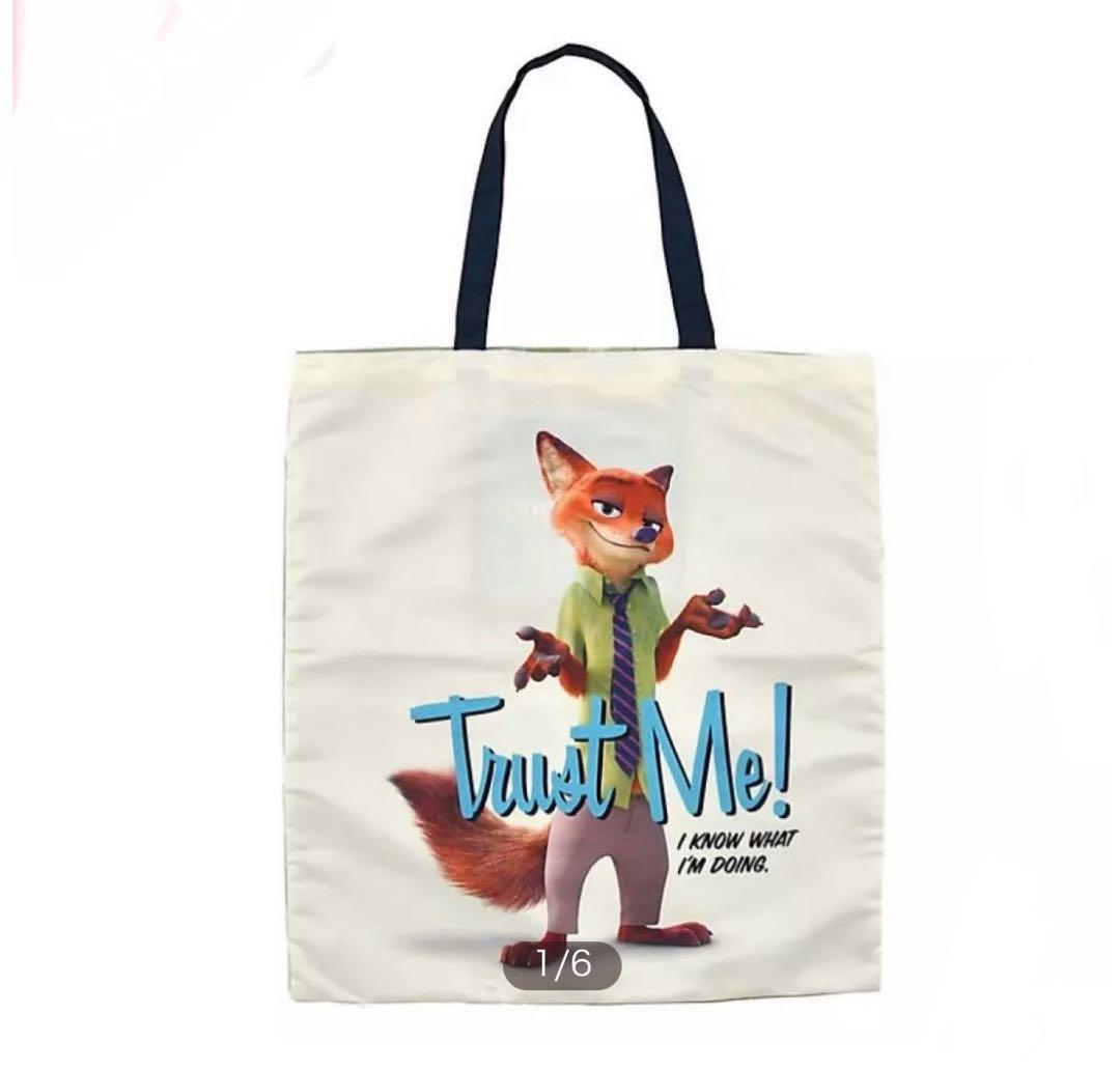 ディズニーストア ズートピア ニック エコバッグ - メルカリ