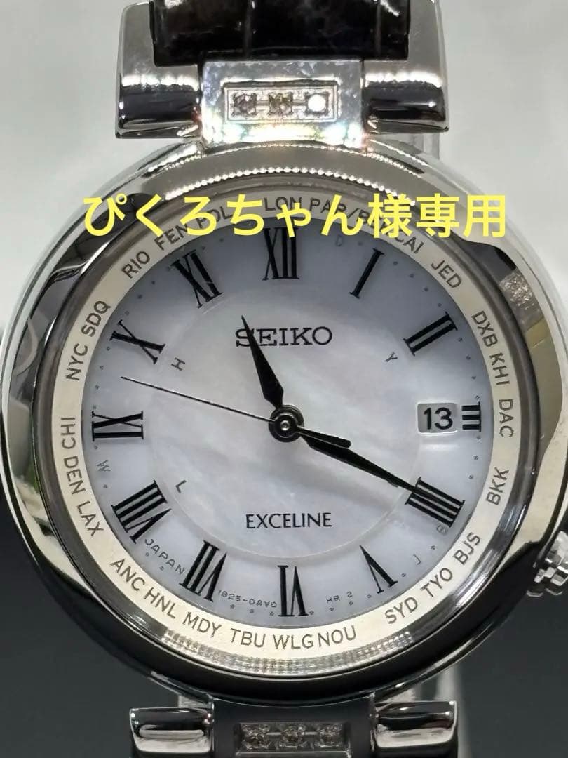 未使用極美品 稼働SEIKOドルチェ&エクセリーヌSWCW109 腕時計 上品