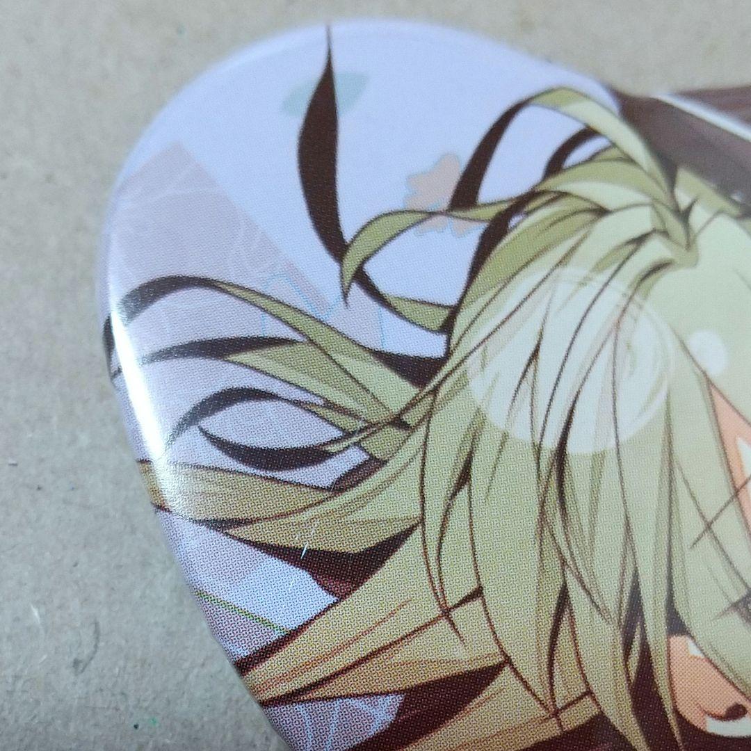 難有り】 AMNESIA ウキョウ ハート缶バッジ オトスト アムネシア